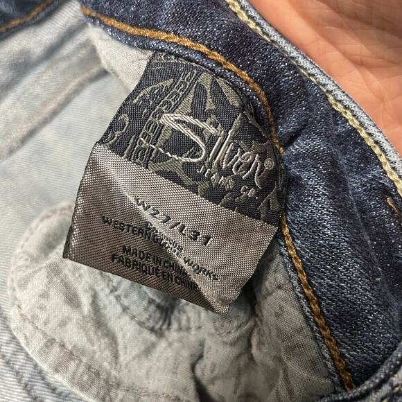 Silver Jeans Size 27 Bootcut Y2K Grunge Womens Frances - Picture 7 of 7